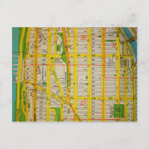 Harlem, NY Carte Vintage