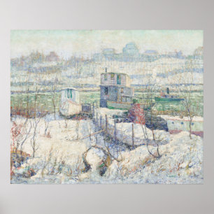 Harlem River - Ernest Lawson Poster d'art