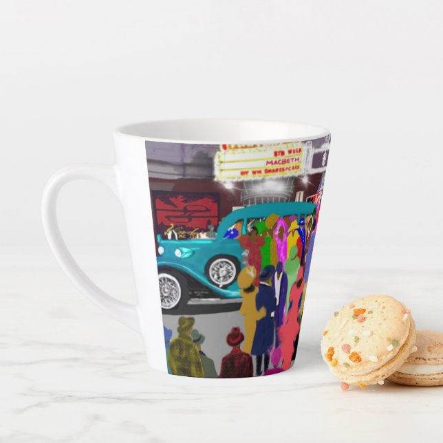 Harlem Roaring 20s Latte Mug (En situation)