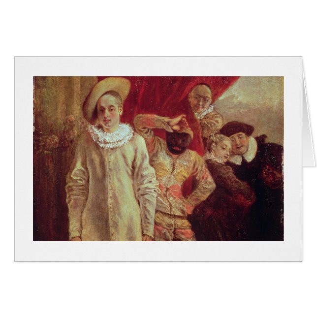 Harlequin, Pierrot et Scapin, acteurs de COM (Devant horizontal)
