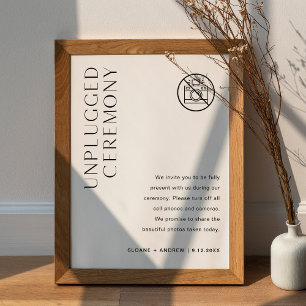 HARLOW Unplugged Ceremony Mariage 18x24 Poster