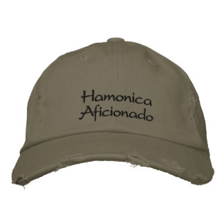 Harmonica Aficionado Casquette de baseball brodé