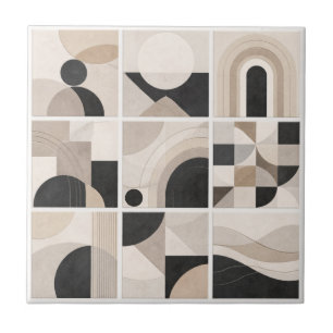 Harmonie Abstraite Géométrique – Carreaux de Céram
