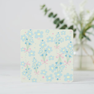 Harmonie bleu et rose doux
