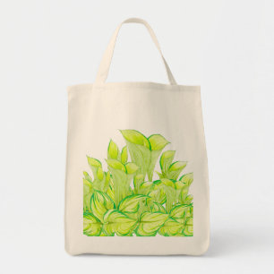 'Harmonie en vert' sur un Sac fourre-tout d'alimen