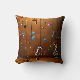 Harmonie rythmique : Musique Dancing Style Coussin