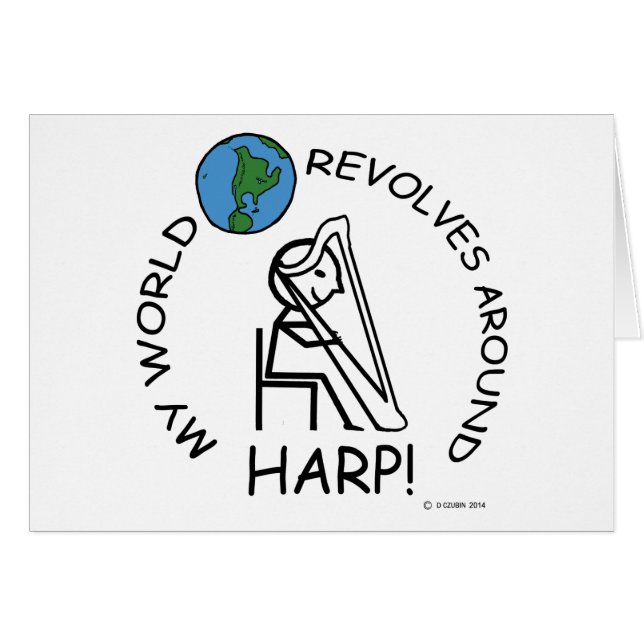 Harpe - Le Monde tourne autour (Devant horizontal)