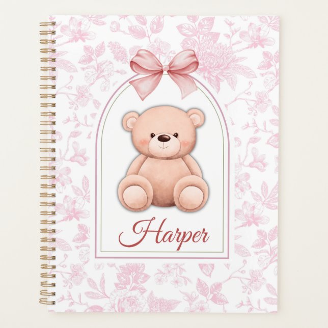Harper | Conception personnalisée d'ours en peluch (Devant)