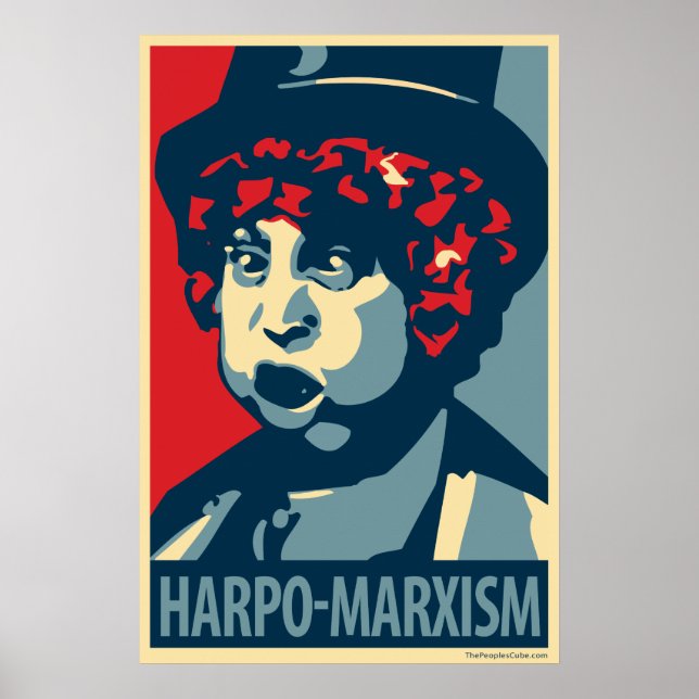 Harpo Marx - Harpo-Marxisme : Poster de l'OHP (Devant)