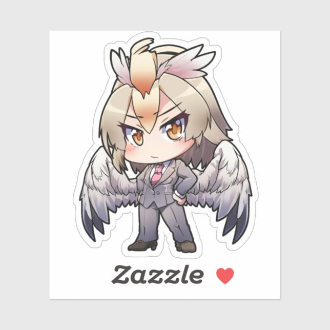 Harpy dans un Sticker de costume (Feuille)