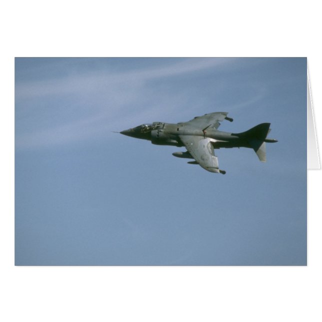 Harrier en vol (Devant horizontal)