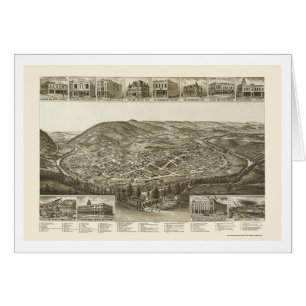Harriman, carte panoramique de TN - 1892