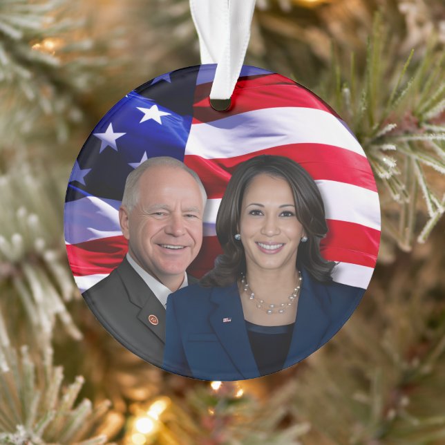 Harris Waltz Photo 2024 - Kamala Harris Tim Waltz (Arbre)