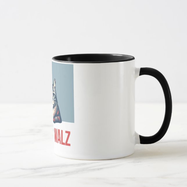 Harris Walz 2024 Manifestement Mug (Droite)