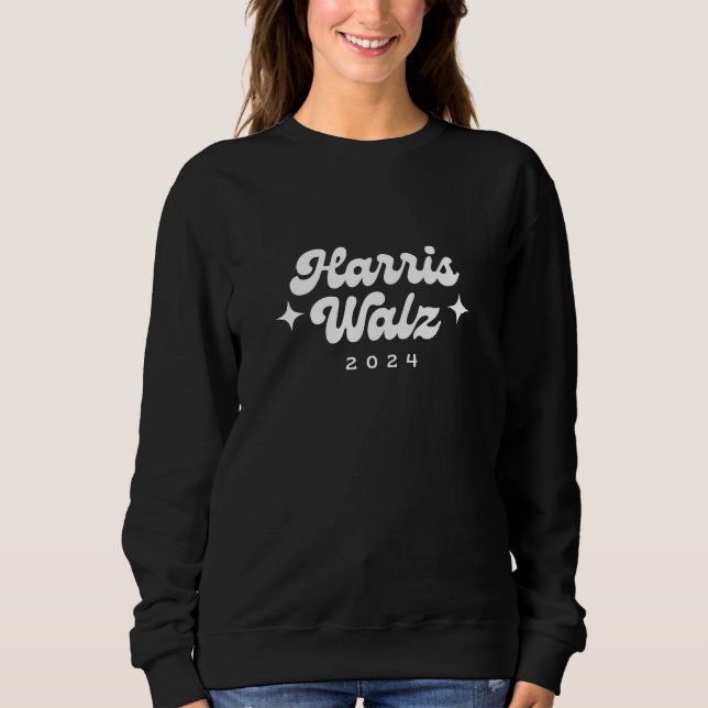 Harris Walz 2024 Sweatshirt féminine (Devant)