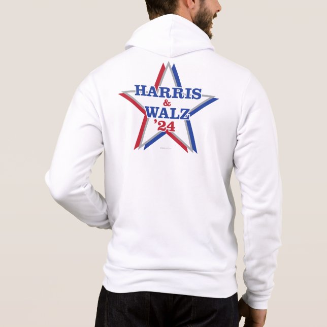 HARRIS & WALZ '24 - sweat - shirt à capuche avant  (Dos)