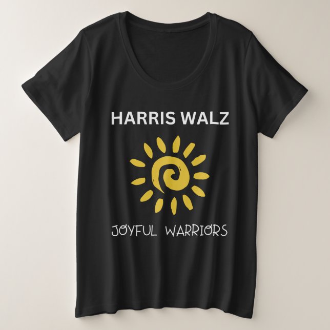 Harris Walz Joyful Warrior (Design devant)