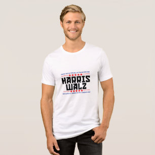 HARRIS WALZ TSHIRT SOCIALISME POUR L'AMÉRIQUE