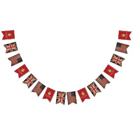 Harry Meghan UK USA Drapeau de mariage bannière