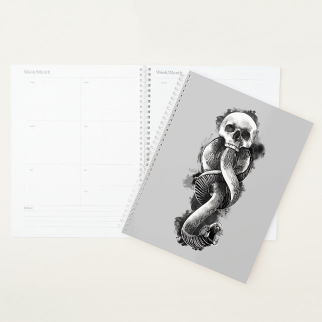 Harry Potter | Aquarelle de marque foncée (Devant avec enveloppe)