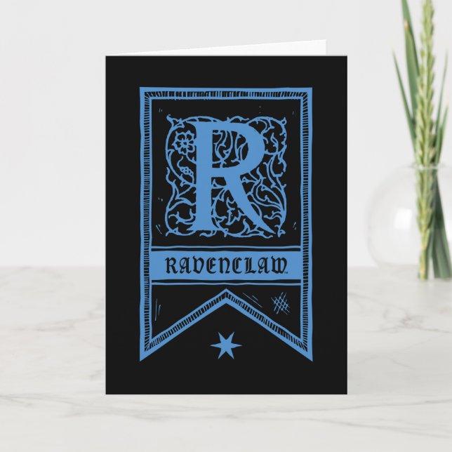 Harry Potter | Bannière Monogramme de Serdaigle (Devant)