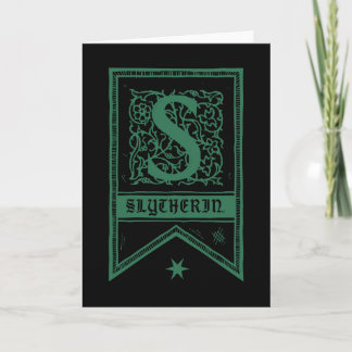Harry Potter | Bannière Monogramme Slytherin