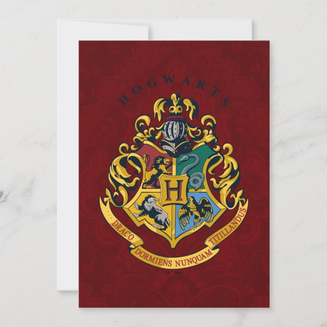 Harry Potter | Blason de Poudlard - Complet (Devant)