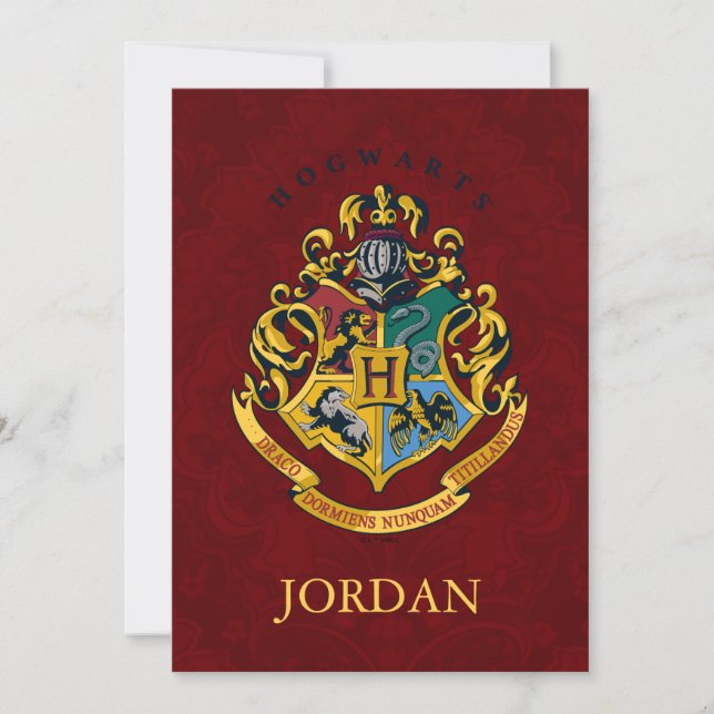 Harry Potter | Blason de Poudlard - Complet (Devant)