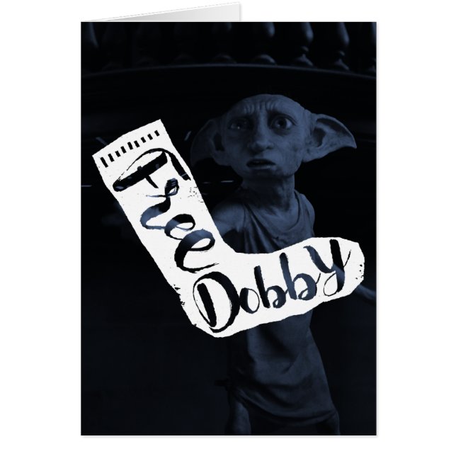 Harry Potter | "Free Dobby" Sock Typography (Devant)