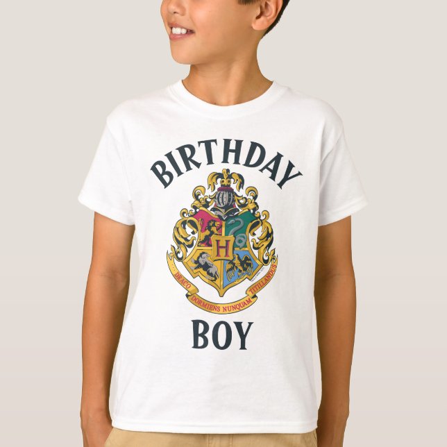 Harry Potter | Hogwarts Anniversaire T-shirt garço (Devant)