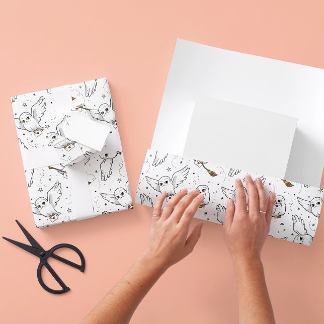 Harry Potter | Motif Hedwig - Papier d'emballage p (Créateur téléchargé)