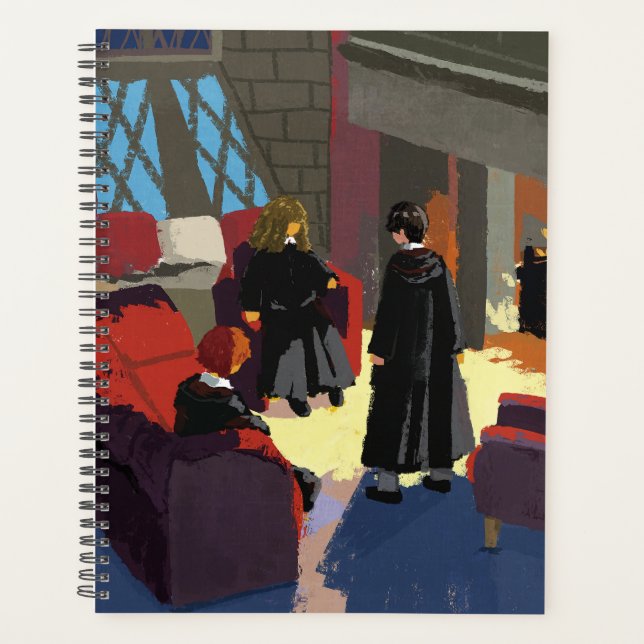 HARRY POTTER™, Ron & Hermione dans la salle commun (Devant)