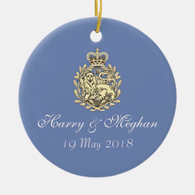 Harry royal et ornement les épousant de Meghan (Devant)