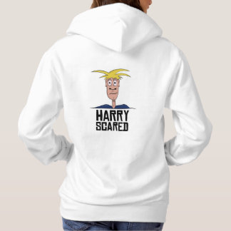 Harry Scared Sweat - shirt à capuche blanche pour