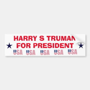 Harry Truman pour Président Sticker
