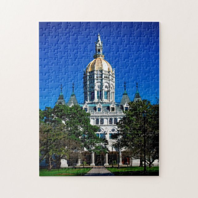 Hartford Connecticut State Capitol. Puzzle (Vertical)