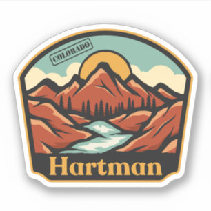Hartman, Autocollant Colorado