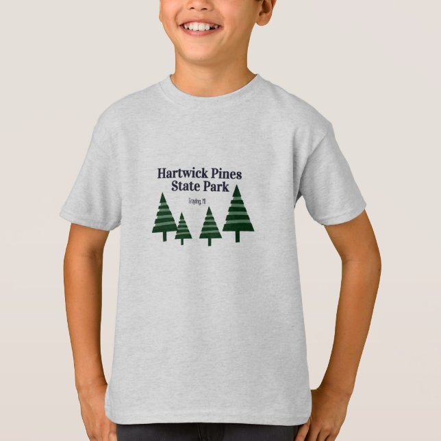 Hartwick Pines State Park T-Shirt pour enfants (Devant)