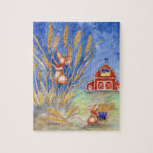 Harvest Mice 110-Piece Jigsaw Puzzle