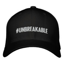 Hashtag #UNBREAKABLE FlexFit Casquette
