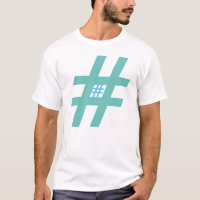 Hashtags Homme's Basic T-Shirt