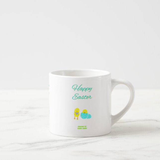 Hatchs de Pâques Espresso Mug (Droite)