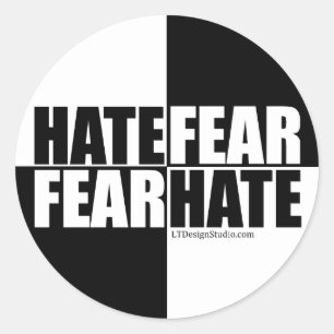 Hate Fear / Peur Hate - Stickers