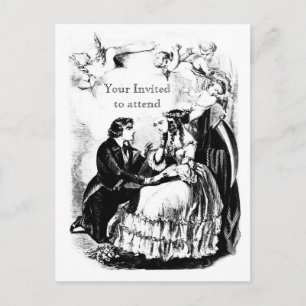 Hath de la mort sa carte postale d'invitation de