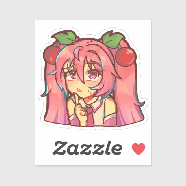 Hatsune Miku Sakura Ver. Sticker (Feuille)
