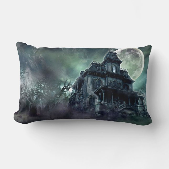 Hauné House Lumbar Coussin - Horreur gothique (Recto)