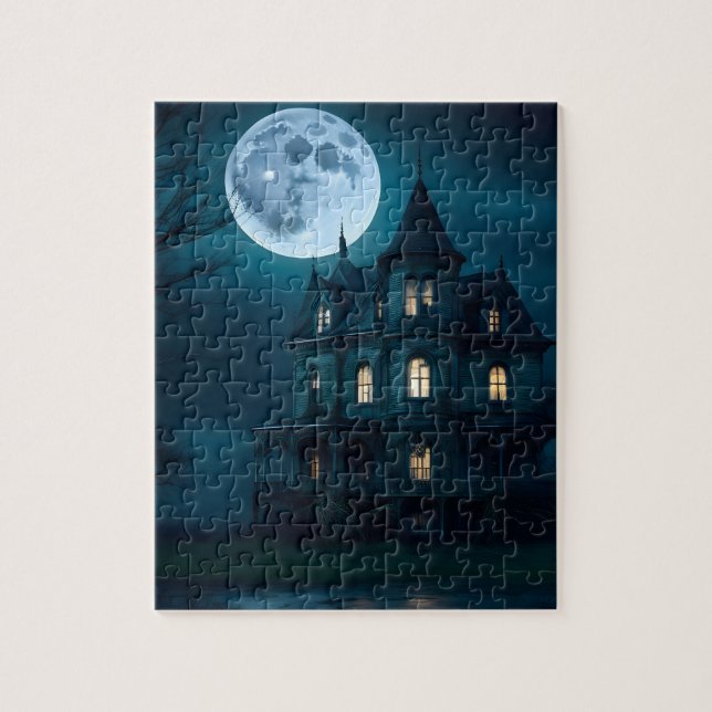 Hauned Mansion Jigsaw Puzzle (Vertical)