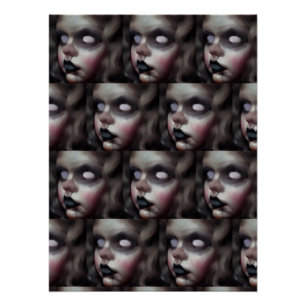 Hauning Matilda affiche d'art sombre art original