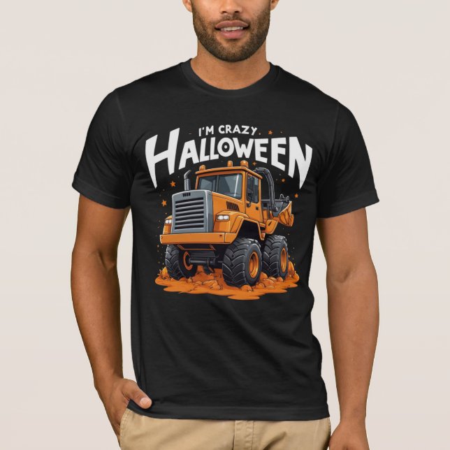 Haunted Harvest : T-shirt Éffrayant Halloween" (Devant)