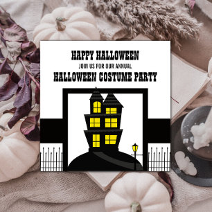 Haunted House Halloween Invitation